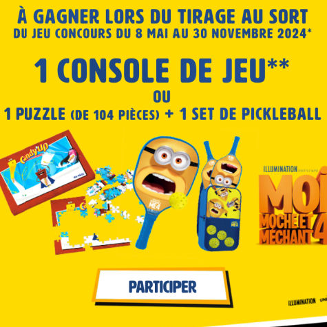 Jeu Candy up 2024 Moi Moche et Mchant 4 sur www.candy-up.fr